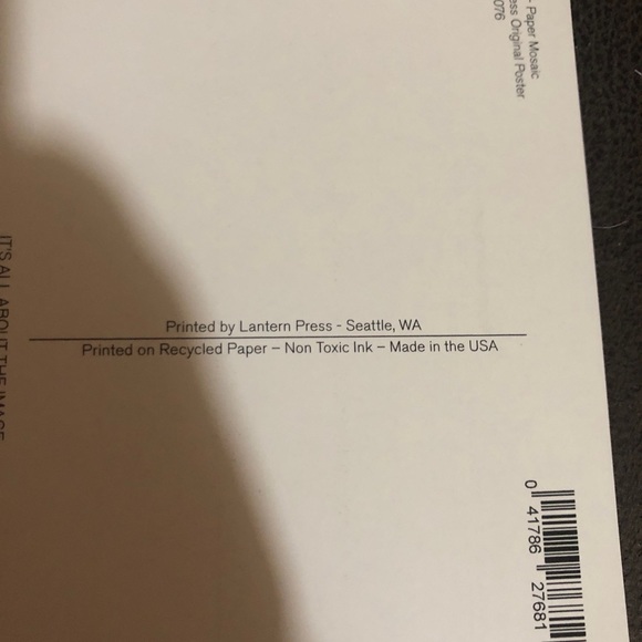 Lantern Press, Blue Crab, Paper Mosaic, Postcard - Picture 3 of 3